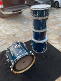 Ludwig Accent Cs Custom Drum Set kit 22.18,12.10,13.11,16.16,14.6