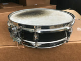 Pearl S1330B Steel Piccolo Snare Drum, Black, 3" x 13"