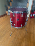 Tama Superstar Cherry 14x13 Cherry Floor Tom Conversion Drum 80's