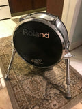 Roland KD-140 Bass Drum Trigger Pad 14" SILVER KD140