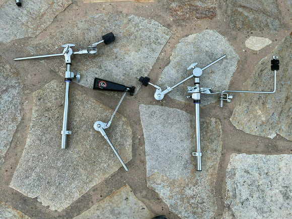 Yamaha Boom Arm Tops + Attachment Arms + Cowbell + Extras