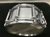 Pearl FREE FLOATING 14x6.5 Steel Snare Drum
