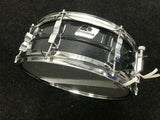 Ludwig LM404 Acrolite 5x14" Aluminum Snare Black Galaxy 1990s
