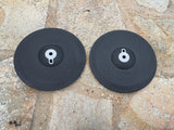 2 PACK Yamaha PCY135 13" Three-Zone Electronic Crash drum Cymbal PCY-135