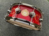 DW Collector's Series "Snakes and Arrows" Neil Peart Rush 6x14 Snare drum w/ TAG