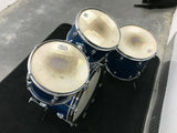 Slingerland Blue Sparkle Vintage 70's 12x8,13x9,16x16,22x14 3 ply Maple Drum Set