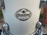 Tama Starclassic Maple White 10pc Double Bass Drum Set kit