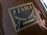 TAMA ARTSTAR CORDIA SCRIPT BADGE 14 x 13 TOM Drum