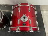 Tama Superstar Candy Apple Red 80's Drum Set kit 22x16,12x11,13x12,16x16
