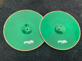 Paiste 2000 colorsound heavy 14" hihat Drum Cymbal hi hat - Green
