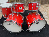 Rogers 70's Big R 6Pc DBL BASS Drum Kit Mojave Red 20x14(x2) 12x8,13x9,16x16(x2)