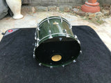 Pearl Master Custom maple 22 x 16 Green Bass Drum Maple