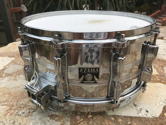 Tama Imperialstar Steel Snare Drum 14” x 6.5” MasterCraft MIJ Die-Cast