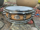 PDP by DW Platinum Exotic Snare 13 x 4 in. Natural To Black Curly