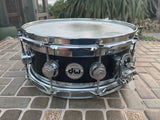 DW Collector's Maple Edge snare 14x6 Black Sparkle