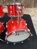 Rogers 70's Big R 6Pc DBL BASS Drum Kit Mojave Red 20x14(x2) 12x8,13x9,16x16(x2)