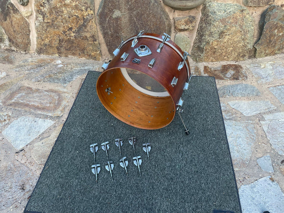 Tama Superstar Mahogany 22x214 RARE CAMCO ERA SHELL - READ DESCRIPTION