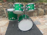 Vintage Rogers PowerTone Londoner Fullerton Green Spakle Power Tone 20,12,13,16