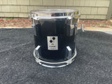 Sonor Phonic Plus 9ply Beechwood 1980's Black 10 x 10 Tom Drum