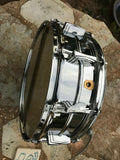 Vintage Ludwig Supraphonic Snare Drum 1966 : 5 X 14. 10 lug