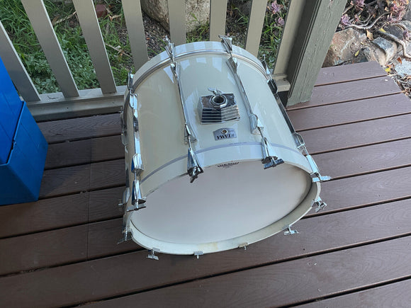 Tama Granstar II 22x16 Bass Drum White 2 Gran Star