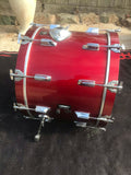 Tama Superstar Candy Apple Red CAR 1980's 22x16 Bass Drum