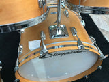 Slingerland Natural Maple 70's 12x8,13x9,14x10,16x16,22x14 3 ply Drum Set Kit