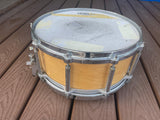 Pearl FREE FLOATING 14x6.5 Natural Maple Snare Drum