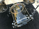 Tama Starclassic Mirage 2007 Black Ice 3pc OWNED and played by JASON BITTNER!!