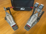 DW 9000 double bass pedal 9002 - Excellent/vg with case