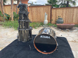 TAMA Starclassic Birch / Bubinga 5-Piece Shell Pack Black Clouds Silver Lining