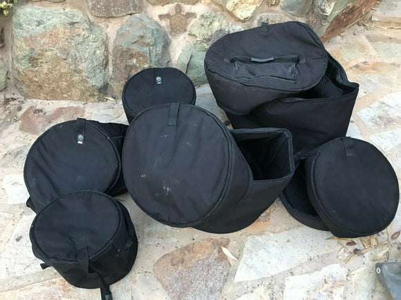 Kaces 6pc Drum Bags Set : 12x14,12x11,10x10,16x18,6.5x14,22x18