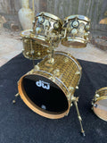 DW Collectors 5pc Bop Leopard Drum Set kit - 18" Kick
