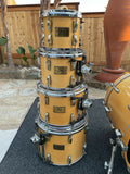 Pearl Masters Studio Birch 5pc Drum Set kit - Natural Finish