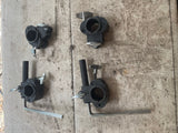 FOUR PACK Alesis Strike Arm Holder Rack Clamp for Standard 1.5” Racks