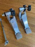 Trick Pro 1-V Direct Drive Double Bass Drum Pedal 2012-2015 Silver