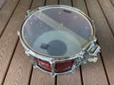 Yamaha Recording Custom 14x8 Snare Drum 80's Cherry Wine - Excellent