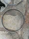 Tama Die Cast 8 Lug 14" Drum Hoops pair + Starcast Mount Diecast