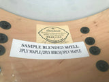 Tama Starclassic Maple PROTOTYPE!! MAPLE - BIRCH MIX! RARE!! 14x5.5