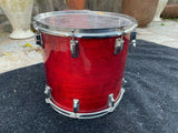 Tama Superstar Cherry 1980's 15 x14 Tom Drum