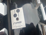 Sonor Phonic Plus 9ply Beechwood 1980's Black 10 x 10 Tom Drum