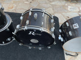 Rogers 70's Big R 10Pc Huge Beast - STUDIO TEN DOUBLE BASS Drum Set Kit Ebony !!