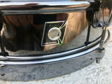 TAMA Metalworks Nickel-Plated Black Steel Snare Drum Black 6.5x14