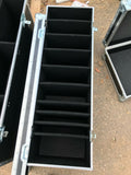 PROFESSIONAL ELECTRONIC V DRUM TOURING HARD ROAD CASES!! with dividers
