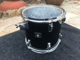 Tama Superstar BLACK 1980's 12x11  Tom Drum