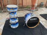 Mapex Pro M 5pc Drum Set Blue White Fade