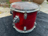 Tama Superstar Cherry 1980's 12 x 11 Tom Drum