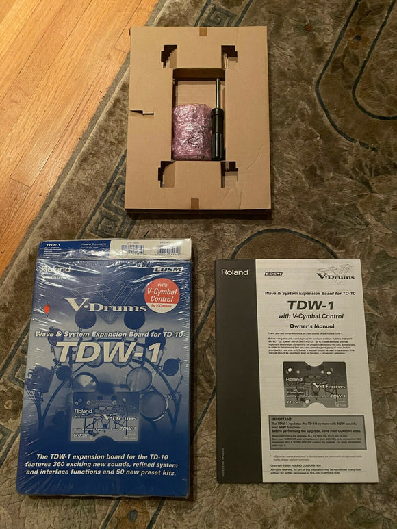 Roland TD-10 TDW-1 EXPANSION CARD TD10 VDRUM - OPEN BOX