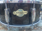 Pearl Masters Maple Snare - Black Lacquer - 14" x 5.5"