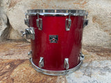 Vintage Tama Superstar Candy Apple Red CAR 1980's 14 x 13  Tom Drum - read